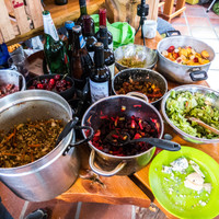 <strong>Unglaublich gutes und viel Essen...</strong>