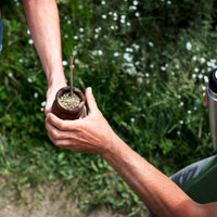 <strong>Mate-Tee trinken ist teil dieser Kultur hier und eine angenehme Entschleunigung</strong>