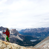 stefan-brunner-zustieg-paso-cuadrado.jpg <strong>Stefan im Zustieg zum Passo Cuadrado</strong>