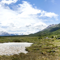 <strong>Stefan im Zustieg zum Lago De Los Tres</strong>