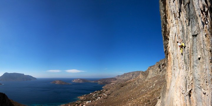 <strong>Die Kletterei ist fabelhaft - die Aussicht ebenso </strong>© Timo Moser