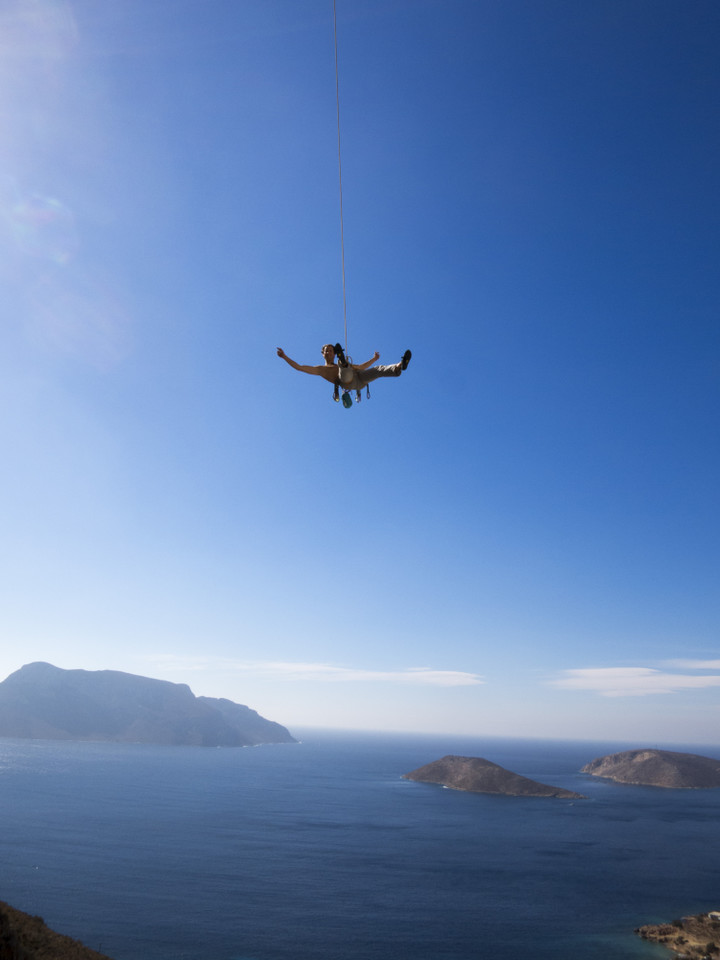 <strong>Viel frische Meeresluft umgibt einem beim Klettern </strong>© Timo Moser