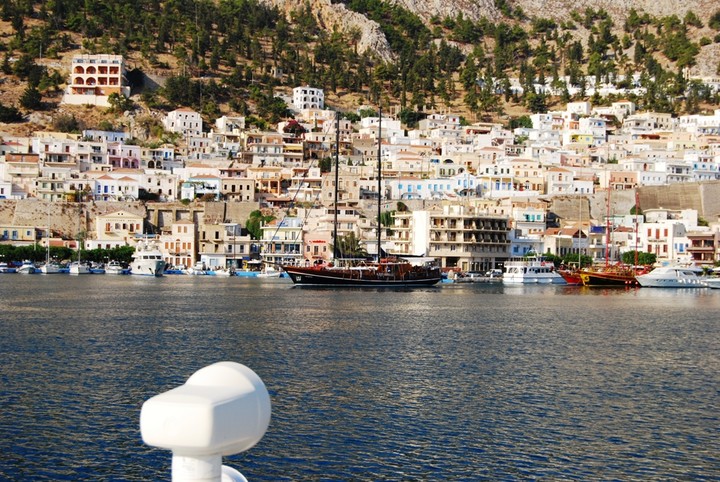 <strong>Wunderschöner Hafen in Pothia auf Kalymnos</strong> <span class=>© Bergluftleben</span>