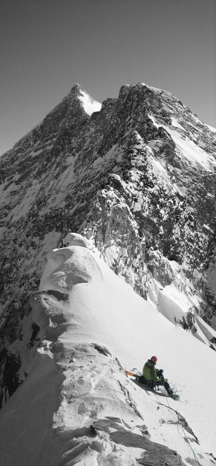 <span><strong>Nach ca. einem Viertel der Strecke, man sieht was noch vor uns liegt.</strong> <span class=>© Wolfgang Wiesner</span></p>
<p></span>