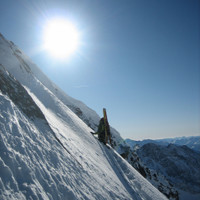 <span> <strong>Lockerschnee auf Gneisplatten..geil oder so?</strong> <span class=>© Wolfgang Wiesner</span></span>