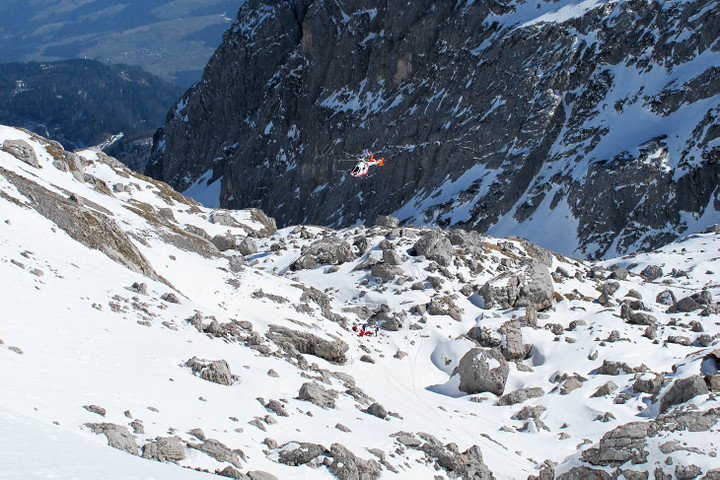 <span><strong>Hubschrauberbergung nach Absturz</strong> </span><span class=>© Felix Autor</span>