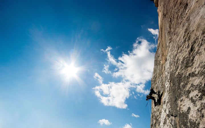 <strong>Klettern am El Capitan im Yosemite (Amerika)</strong> <span class=>© Timo Moser</span>