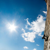 <strong>Klettern am El Capitan im Yosemite (Amerika)</strong> <span class=>© Timo Moser</span>
