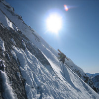 <span> <strong>Der Schnee klebte dann doch ausreichend am Untergrund.</strong> <span class=>© Wolfgang Wiesner</span></p>
<p></span>