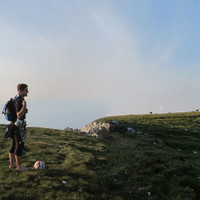 <span><strong>Die Gamsln hießen uns am Plateau willkommen.</strong> <span class=>© Timo Moser</span> </span>