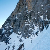 totesbiwak-wasserfallkamin.jpg <strong>Roli am Beginn der Rampe</strong>