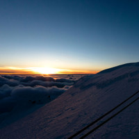 <span>Sonnenuntergang am Point Walker</span>