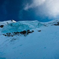 <span>Serac beim Abstieg...schnell vorbei.</span>