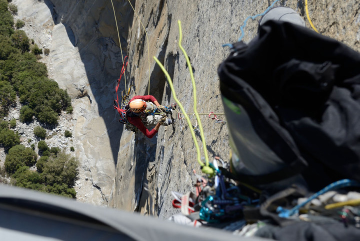 <span><strong>Ich bei reichlich Seitenwind am nachjumarn </strong>© Stefan Brunner<br /></span>