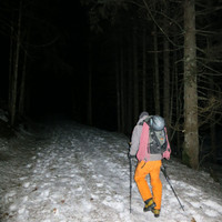 <span>Zustieg früh Morgens</span>