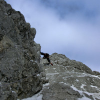 <span>Spannende Abschlussverschneidung zur Schärtenspitze</span>