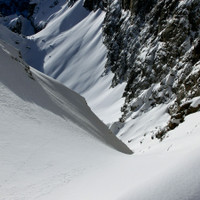 <span>Blick von der Eisbodenscharte zur Hochalm, Ski wo seit ihr?</span>