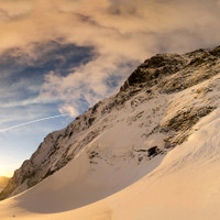 Großglockner Nordwand im Morgenlicht