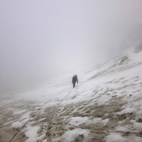 Zustieg zur Glockner Biwakschachtel