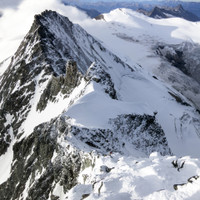 Nordwestgrat mit Glocknerwand im Hintergrund