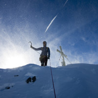 Timo hat die Watzmann Südspitze erreicht - Jujuh