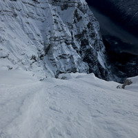 Überraschend stellen wir den deutlichen Neuschneezuwachs fest