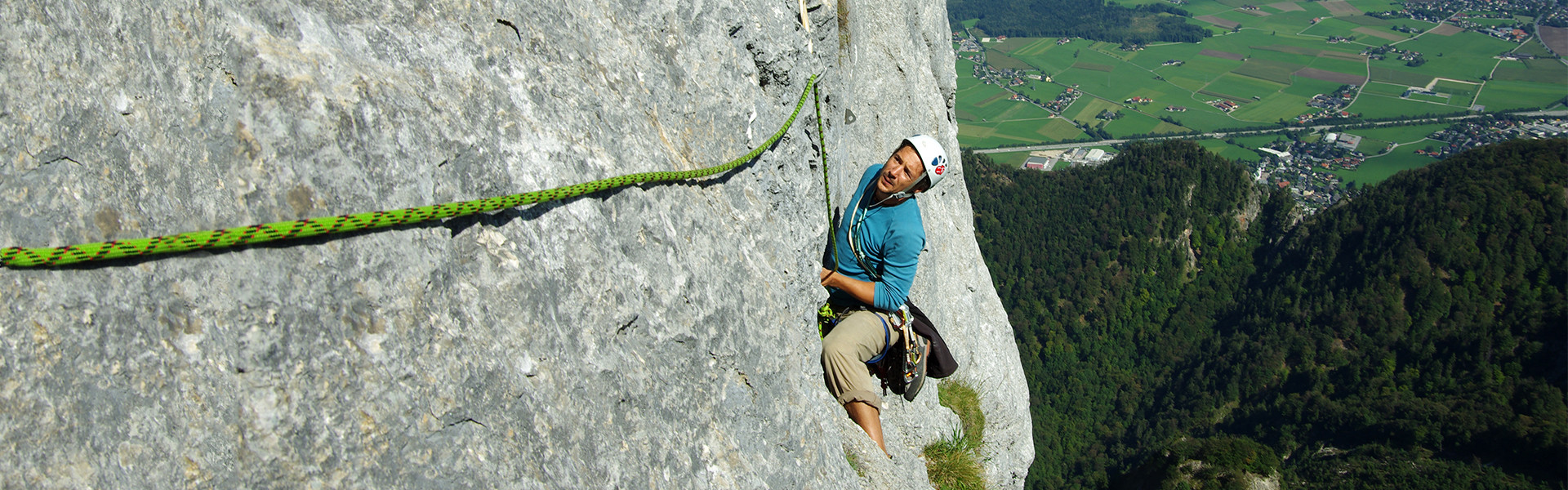 Alpinkletterei am Untersberg