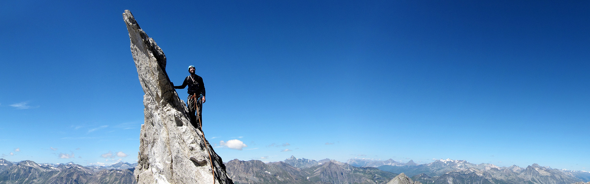 Geführte Alpinklettertour