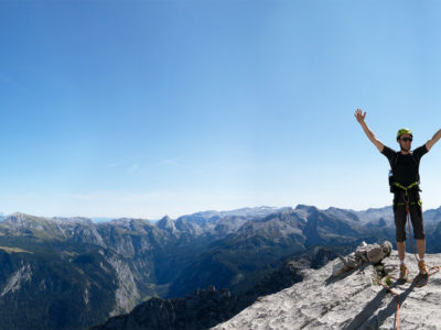 Kletterer Watzmann Ostwand
