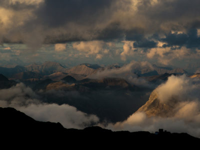 Wolkenmeer Berninagruppe