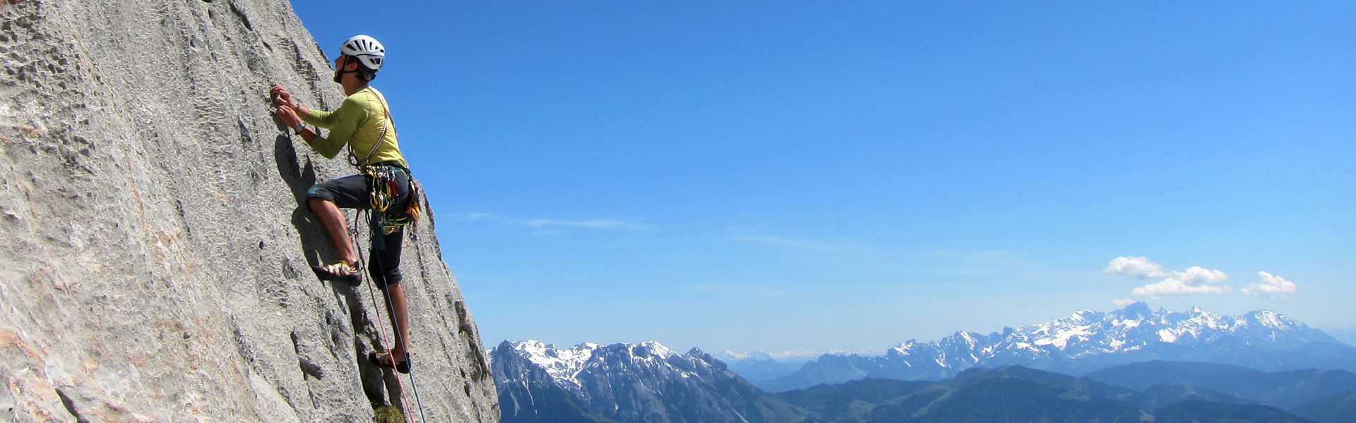 Alpinkletterei am Hochkönig