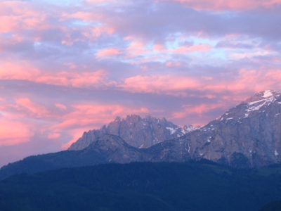 Abendstimmung am Hochkönig