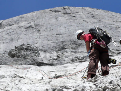 Kletterer am Hochkönig