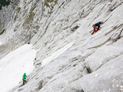Kletterer im Hiefler Tennengebirge