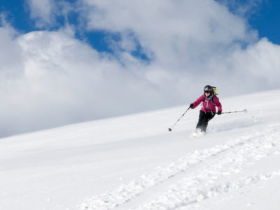 Skiabfahrt vom Glockner