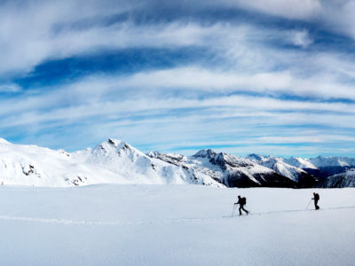 Skitourengeher Hoch Tirol