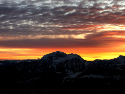 Sonnenaufgang Göll