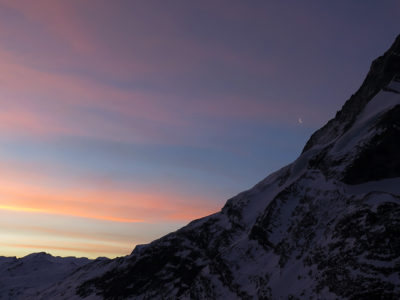 Sonnenuntergang am Matterhorn