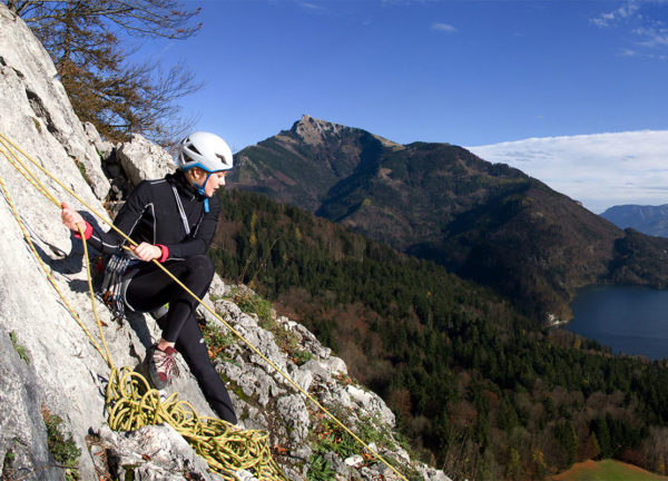 Nachstiegssichern am Plombergstein
