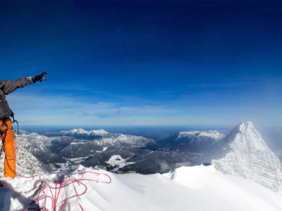 Watzmann Südspitze im Winter