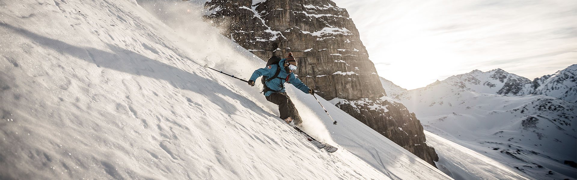 Freeriden mit Marco Hilpert.